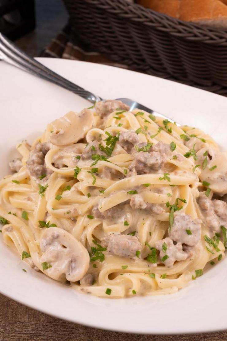 BEST Gluten Free Creamy Italian Sausage Pasta Pasta Recipe – Lunch – Dinner