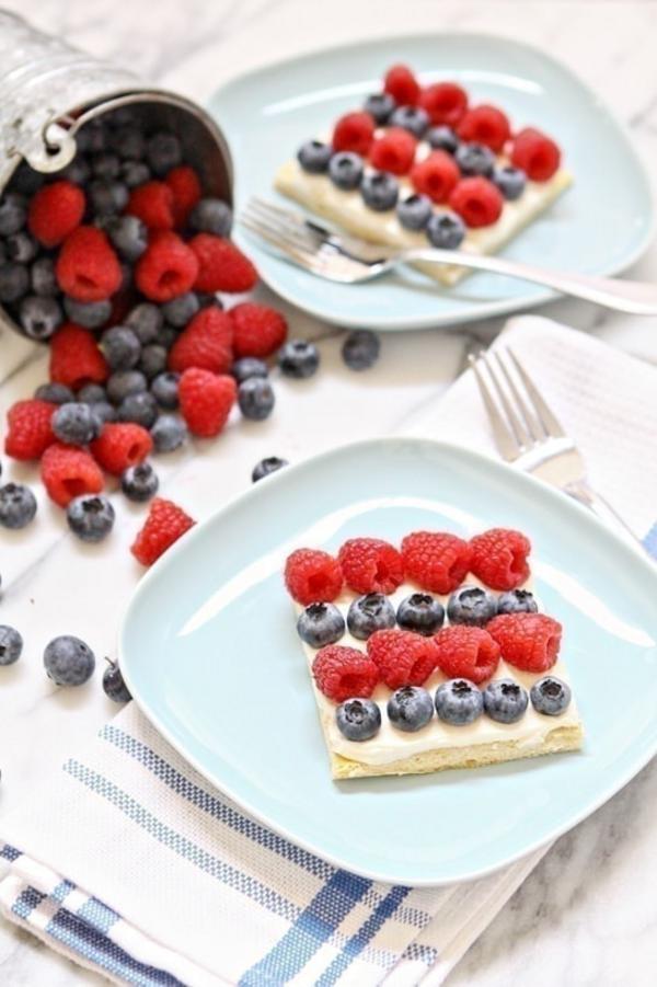 Red White And Blue Dessert Bites