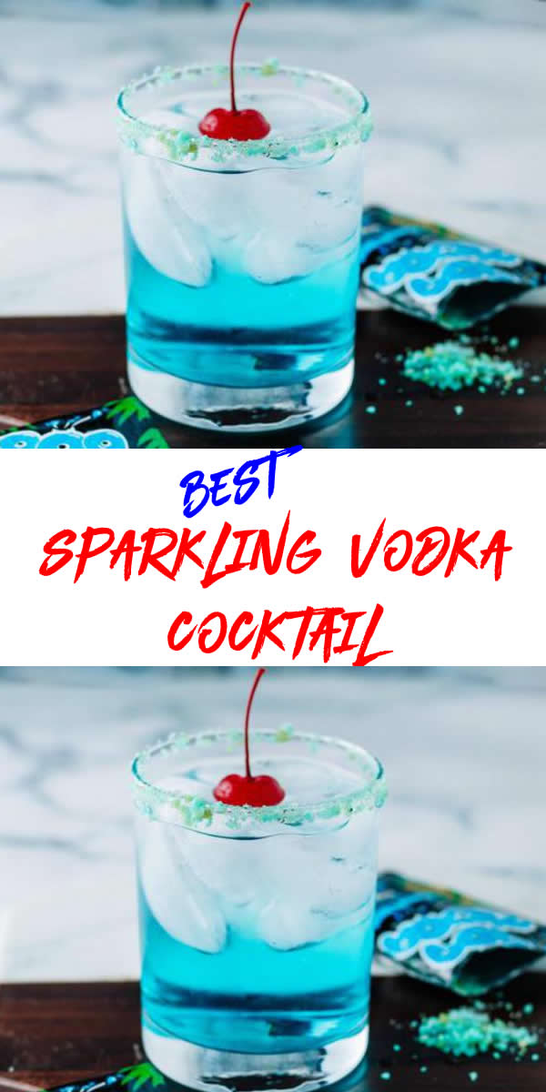 Alcoholic Drinks – BEST Sparkling Vodka Cocktail Recipe – Easy and Simple Alcohol Drinks