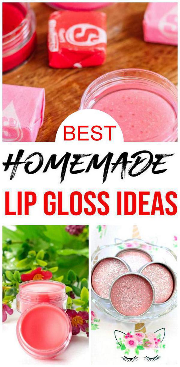 9 Cool and Fun DIY Lip Gloss Ideas - Easy Lip Balm Recipes