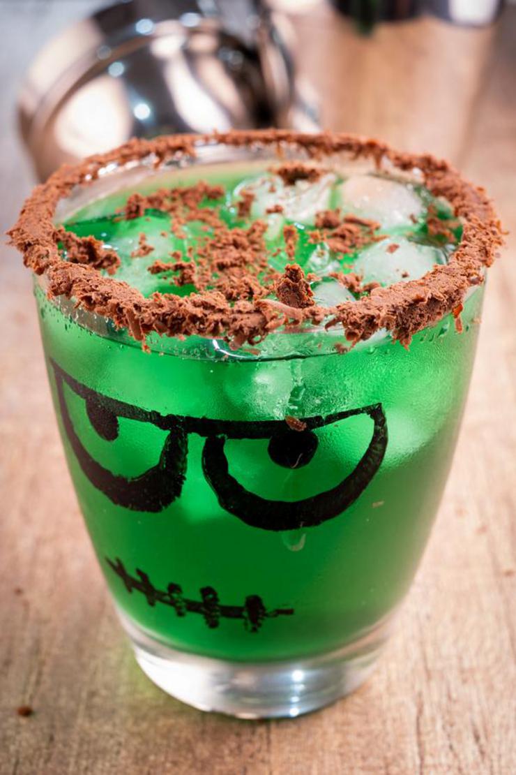 Alcohol Drinks Frankenstein Margarita