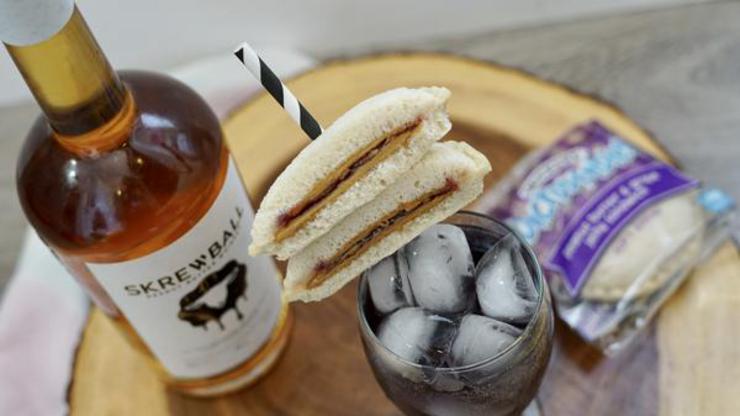 Alcohol Drinks Peanut Butter And Jelly Whiskey Cocktail