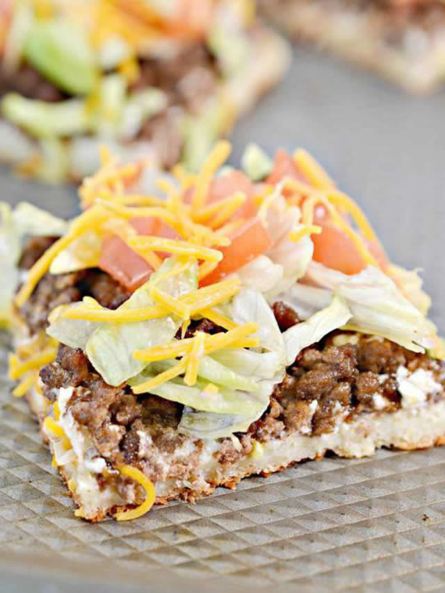 BEST TACO PIZZA RECIPE