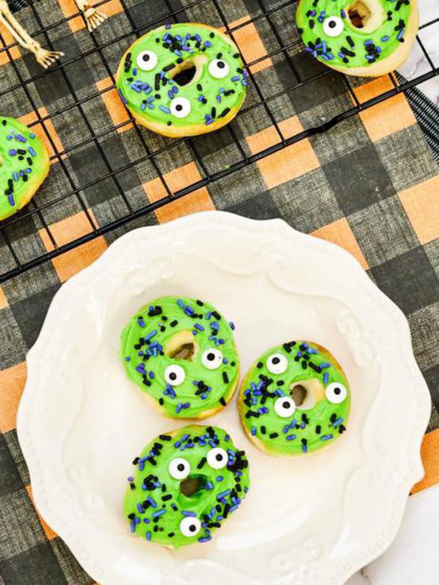 BEST HALLOWEEN MONSTER DONUTS RECIPE STORY