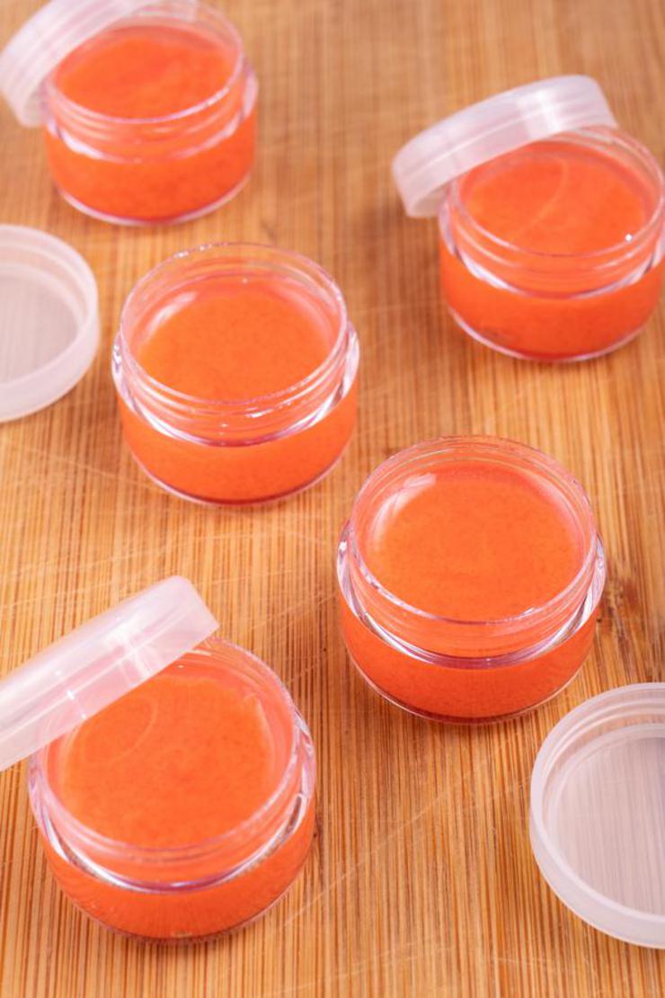 DIY Orange Strawberry Punch Lip Balm
