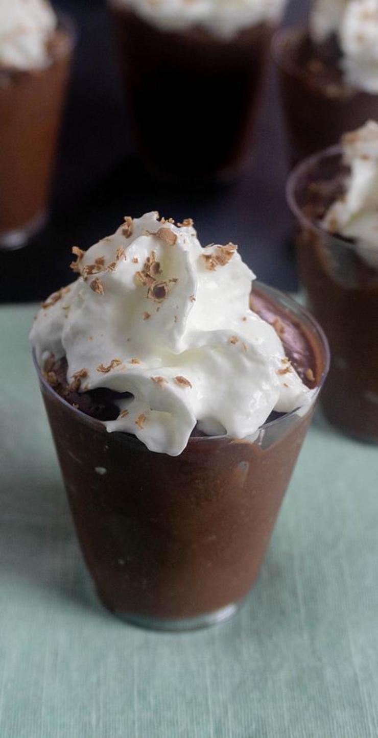 Party Food Baileys Pudding Shots