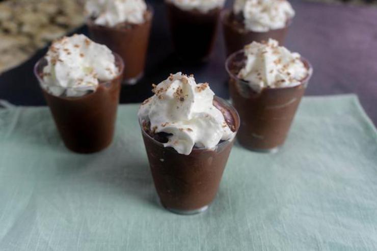 Party Food Baileys Pudding Shots