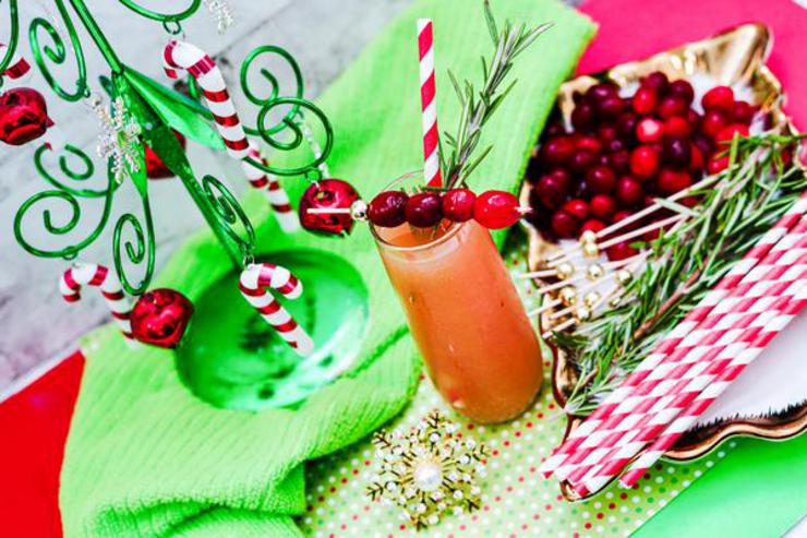 Alcohol Drinks Christmas Mimosas