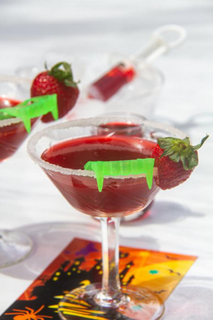 Alcoholic Drinks – BEST Vampire Margarita Cocktail Recipe – Easy and Simple Halloween Alcohol Drinks