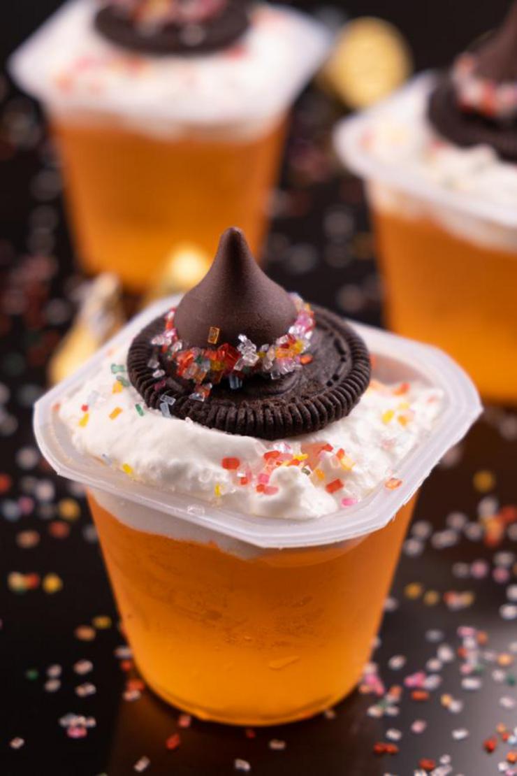 Witch Hat Vodka Jello Shots! How To Make Jello Shots – EASY & BEST Halloween Recipe
