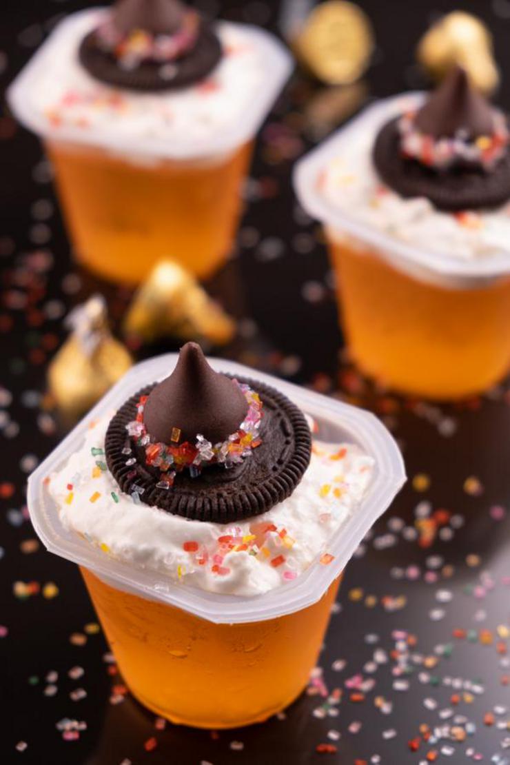 Alcohol Drinks Witch Hat Jello Shots