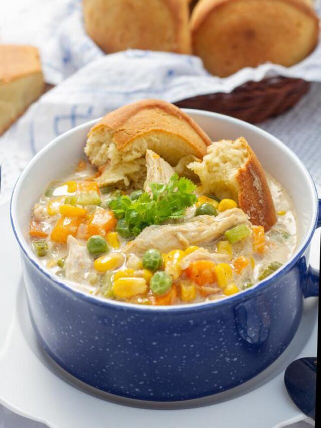 HOW TO MAKE CROCKPOT CHICKEN POT PIE SOUP