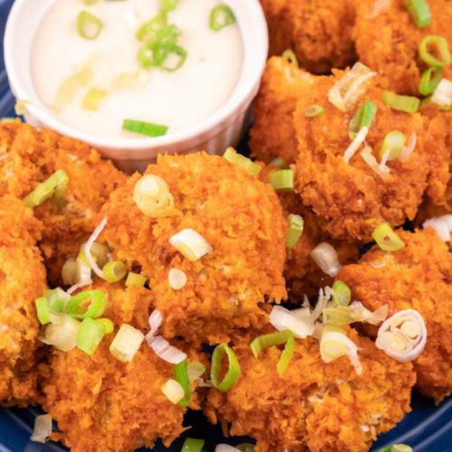 Easy Air Fryer Buffalo Chicken Bites – Best Homemade Chicken Recipe – Appetizers – Dinner – Party Food – Quick – Simple