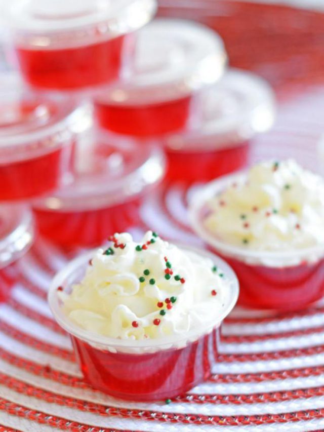 Christmas Vodka Jello Shots Story 