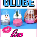 diy snow globe lip balm - lip gloss recipe