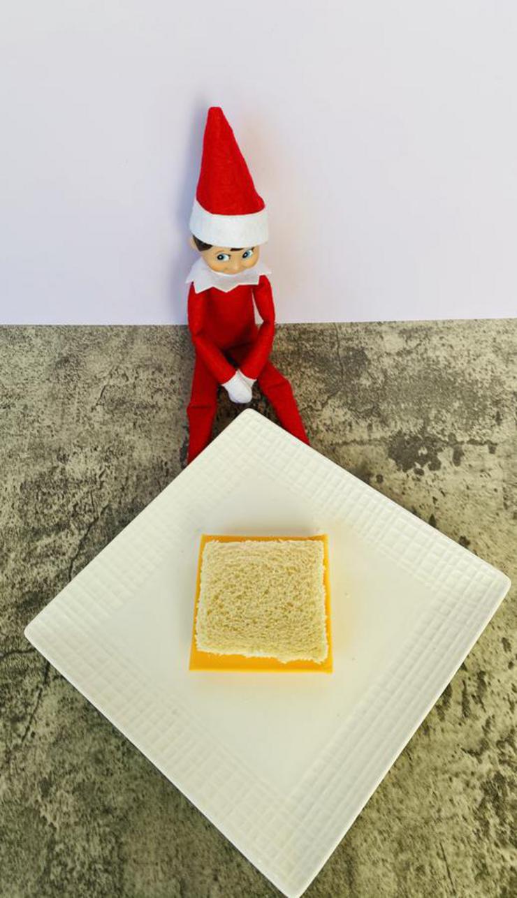 Elf On The Shelf Mini Grilled Cheese