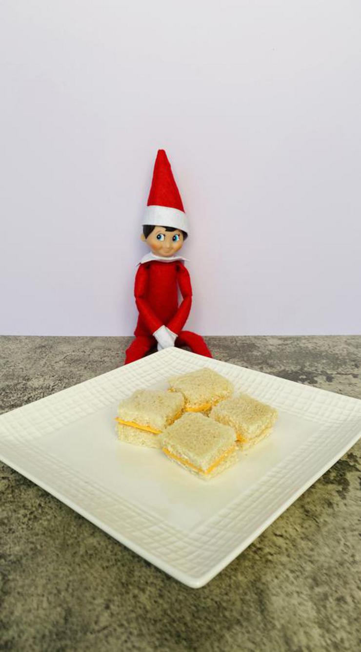 Elf On The Shelf Mini Grilled Cheese