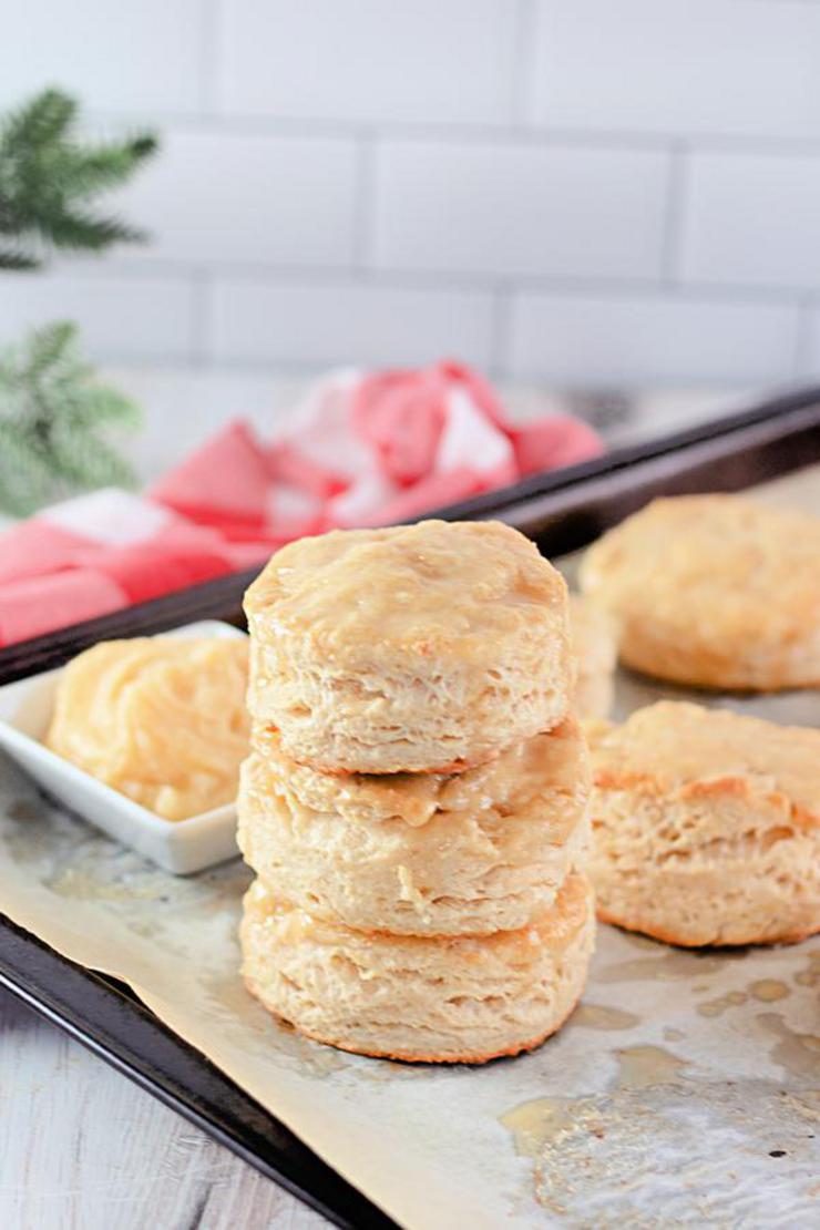 Homemade Honey Butter Biscuits - YUMMY Dinner Rolls Recipe