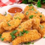 Easy Air Fryer Chicken Tenders – Best Homemade Chicken Recipe – Appetizers – Dinner – Party Food – Quick – Simple