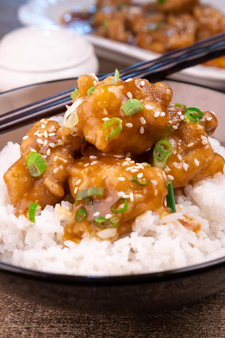 Easy Air Fryer Sesame Chicken Recipe - Best Chinese Food