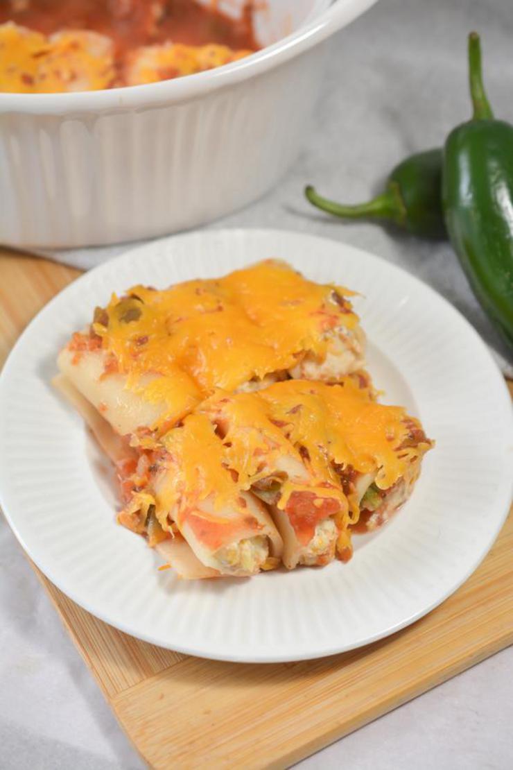 EASY Keto Jalapeno Popper Pasta Roll Ups – Low Carb Lasagna Pasta Noodles Idea – Quick – Healthy – BEST Recipe – Ketogenic Diet – Dinner – Lunch