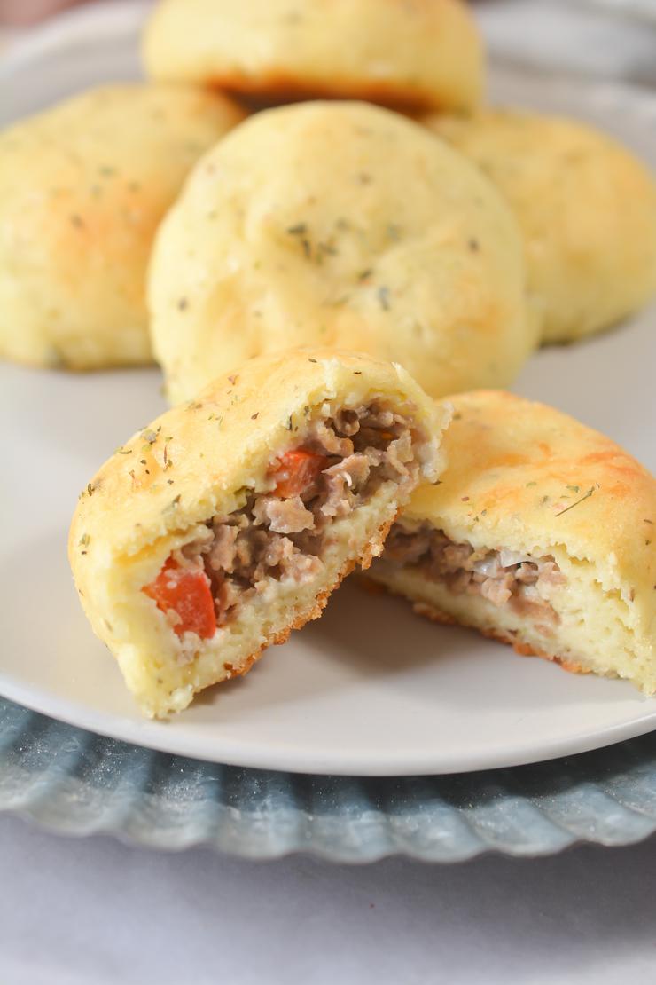 EASY Keto Philly Cheesesteak Pockets – Low Carb Idea – Quick – Healthy – BEST Recipe – Appetizers - Dinner – Lunch
