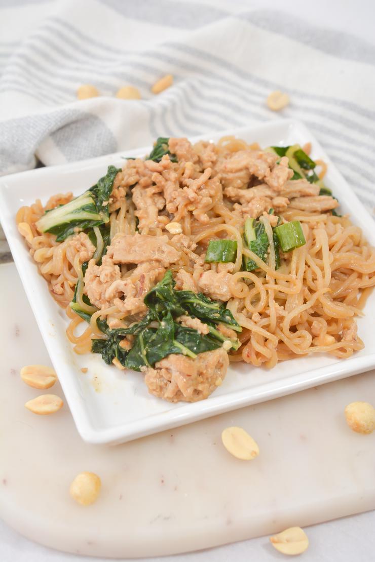 EASY Keto Dan Dan Noodles – Low Carb Noodles Idea – Quick – Healthy – BEST Recipe – Dinner – Lunch