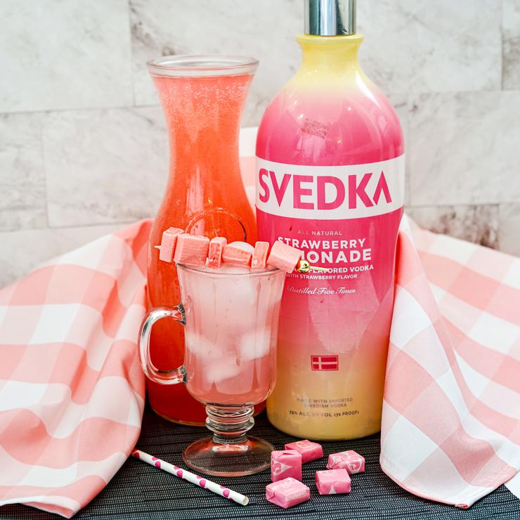 Pink Starburst Cocktail