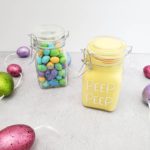 Cricut Crafts - BEST Easter Cricut Craft Project You Will Love - Easy Candy Jar DIY Cricut Idea With FREE SVG File