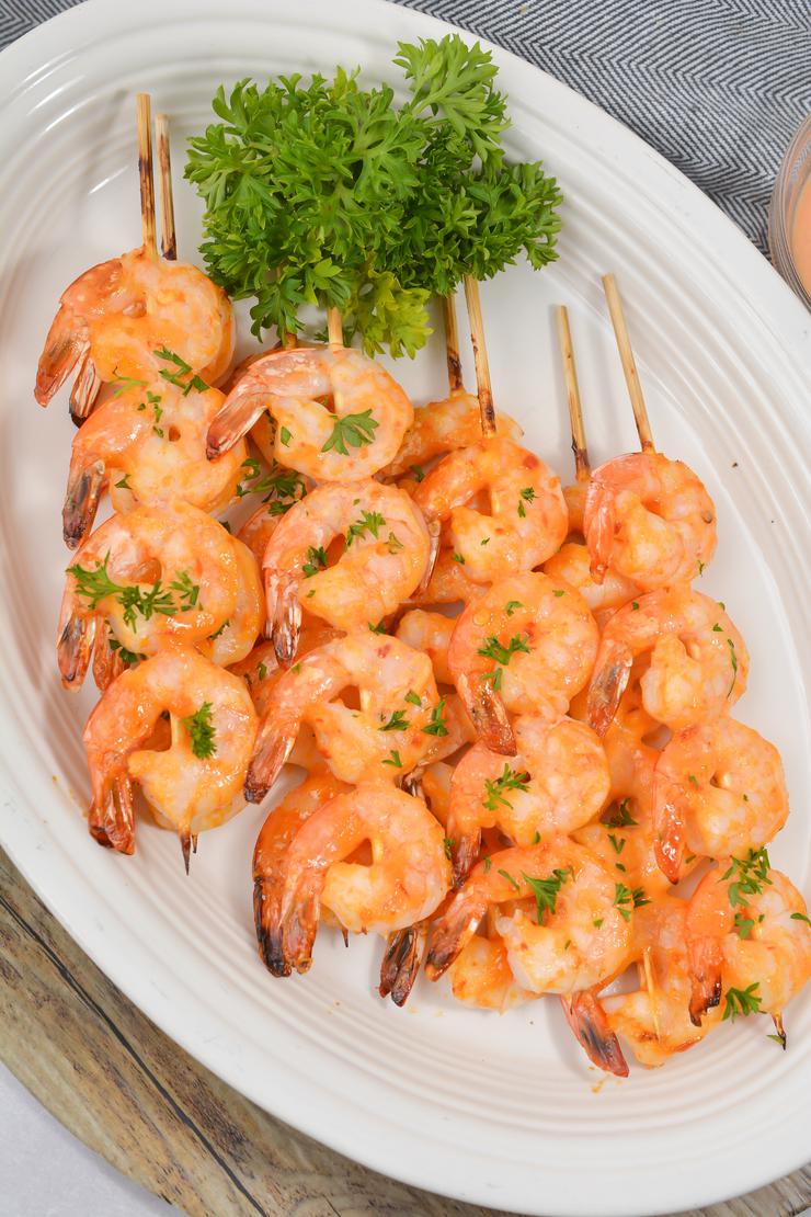 EASY Keto Air Fryer Bang Bang Shrimp – Low Carb Seafood Idea – Quick – Healthy – BEST Recipe