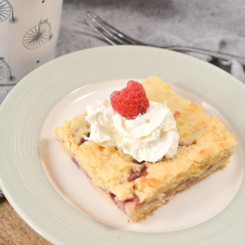 EASY Keto Raspberry Swirl Cake Bars – Low Carb Idea – Quick – Healthy – BEST Recipe