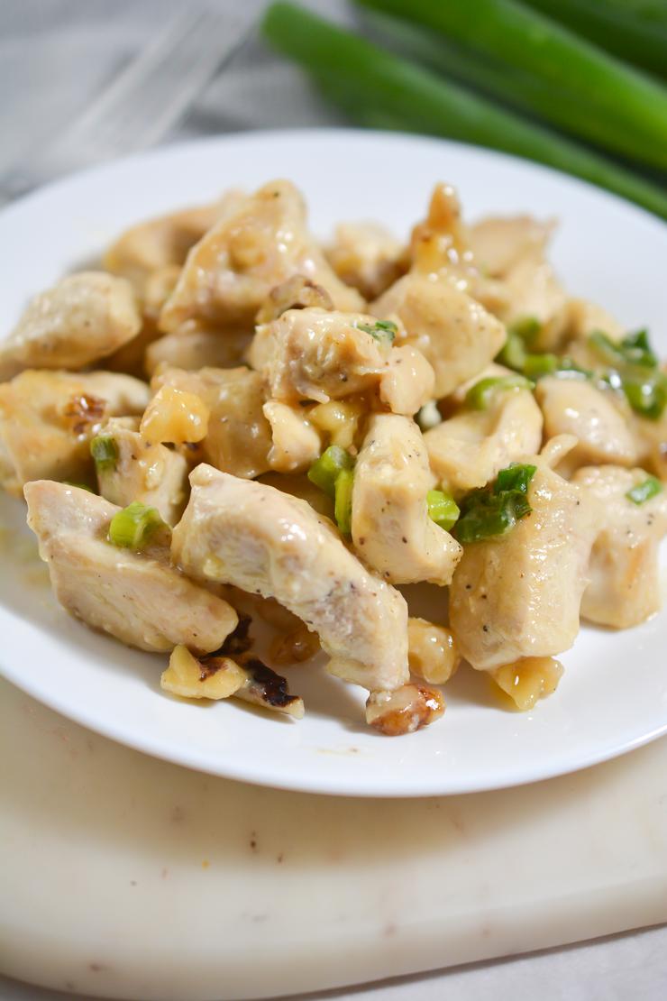 EASY Keto Honey Walnut Chicken – Low Carb Idea – Gluten Free - Quick – Healthy – BEST Recipe