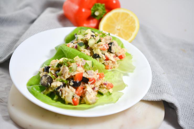 Keto Mediterranean Tuna Salad