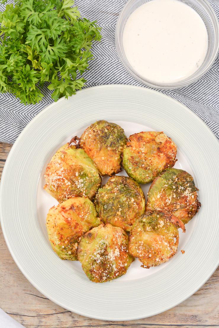 Keto Smashed Brussels Sprouts