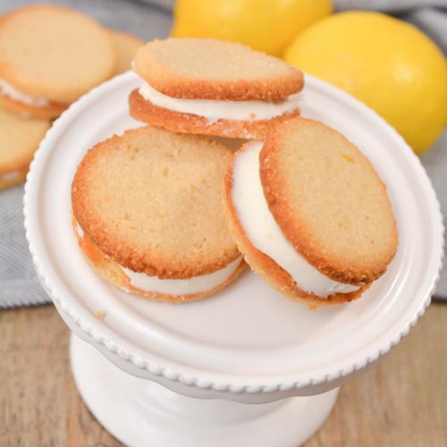 EASY Keto Lemon Cream Cheese Sandwich Cookies – Low Carb Idea – Gluten Free - Quick – Healthy – BEST Recipe
