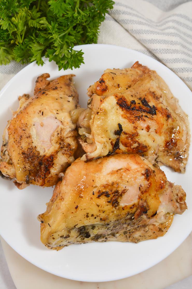EASY Keto Slow Cooker Balsamic Chicken – Low Carb Crockpot Idea – Gluten Free - Quick – Healthy – BEST Recipe