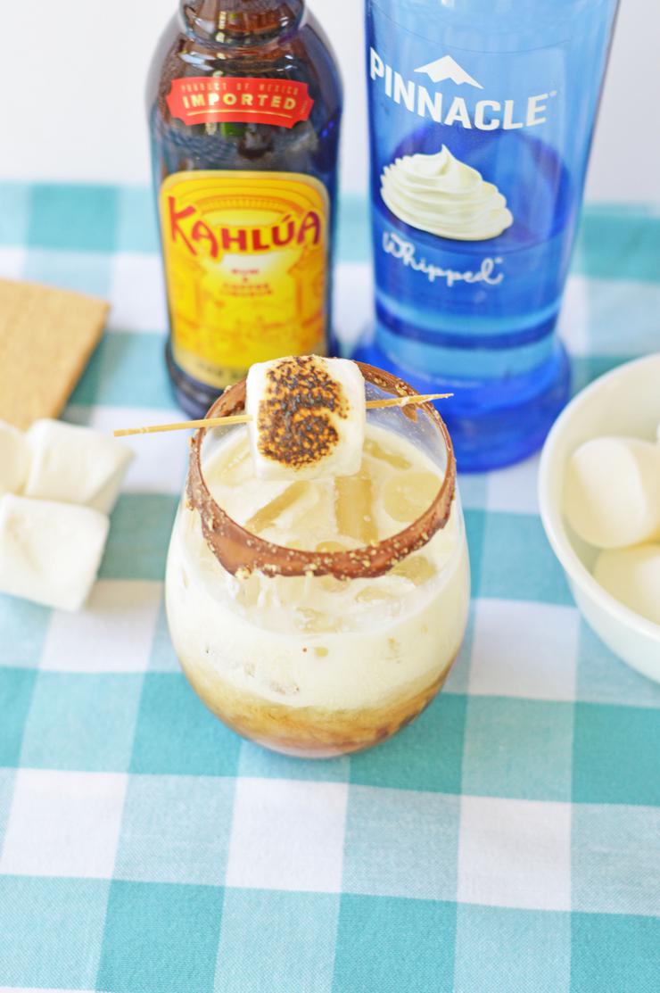 Alcohol Drink Smores Cocktail