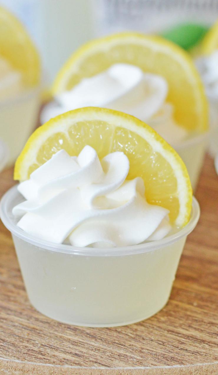 Lemonade Jello Shots