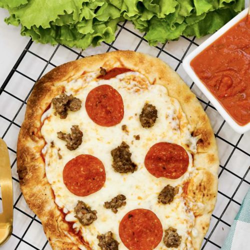 Blackstone Flatbread Pizza - Easy Blackstone Dinner Recipes