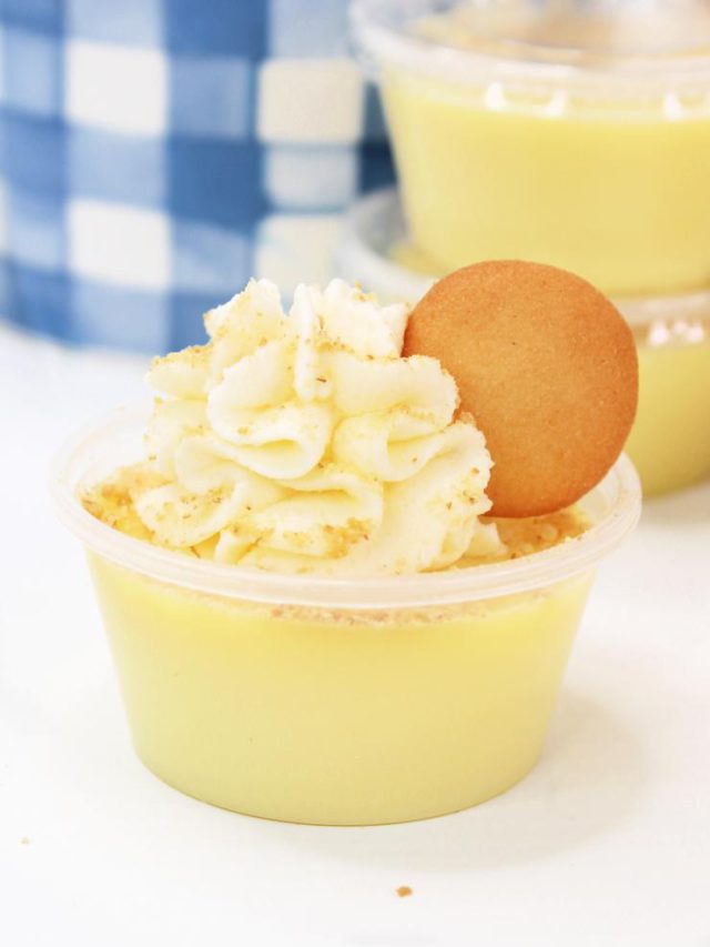 Banana Cream Pie Jello Shots 8732