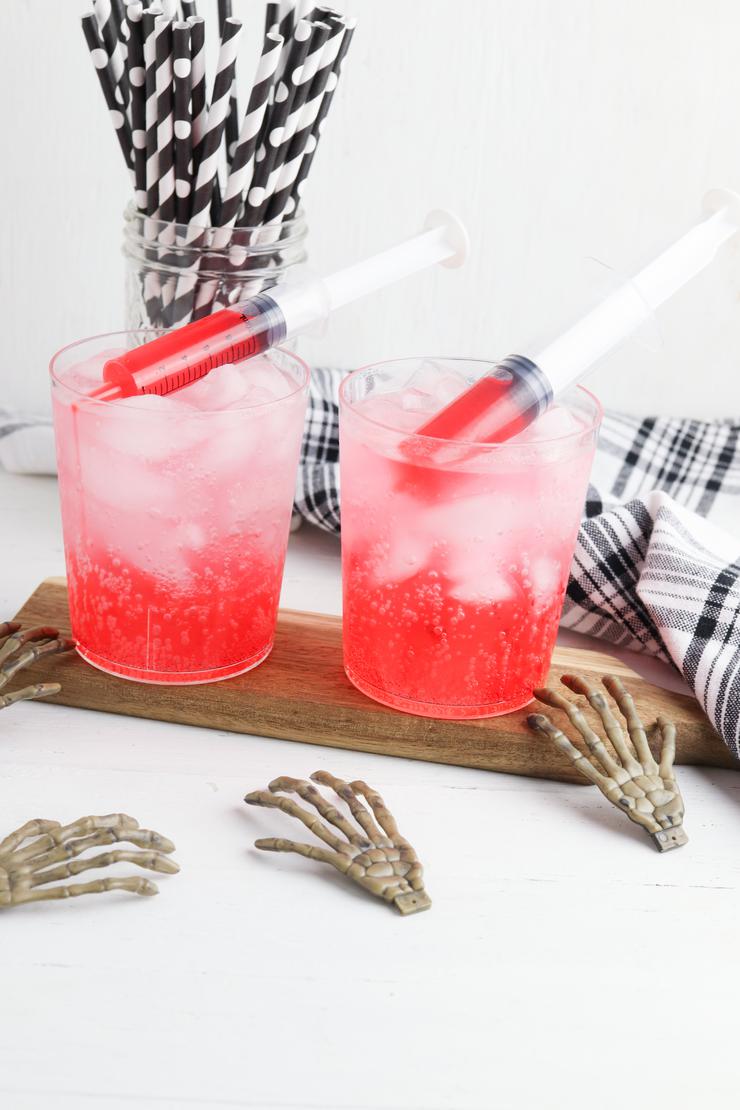 Bloody Shirley Temple Mocktail