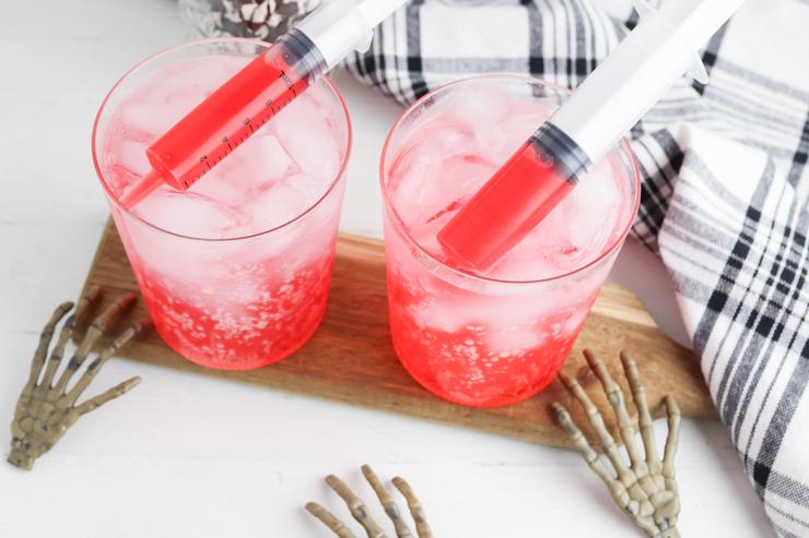 Bloody Shirley Temple Mocktail