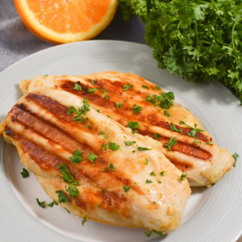 EASY Keto Low Carb Orange Dijon Grilled Chicken Idea – Gluten Free - Quick – Healthy – BEST Recipe