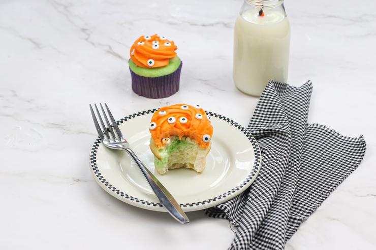Monster Eye Cupcakes
