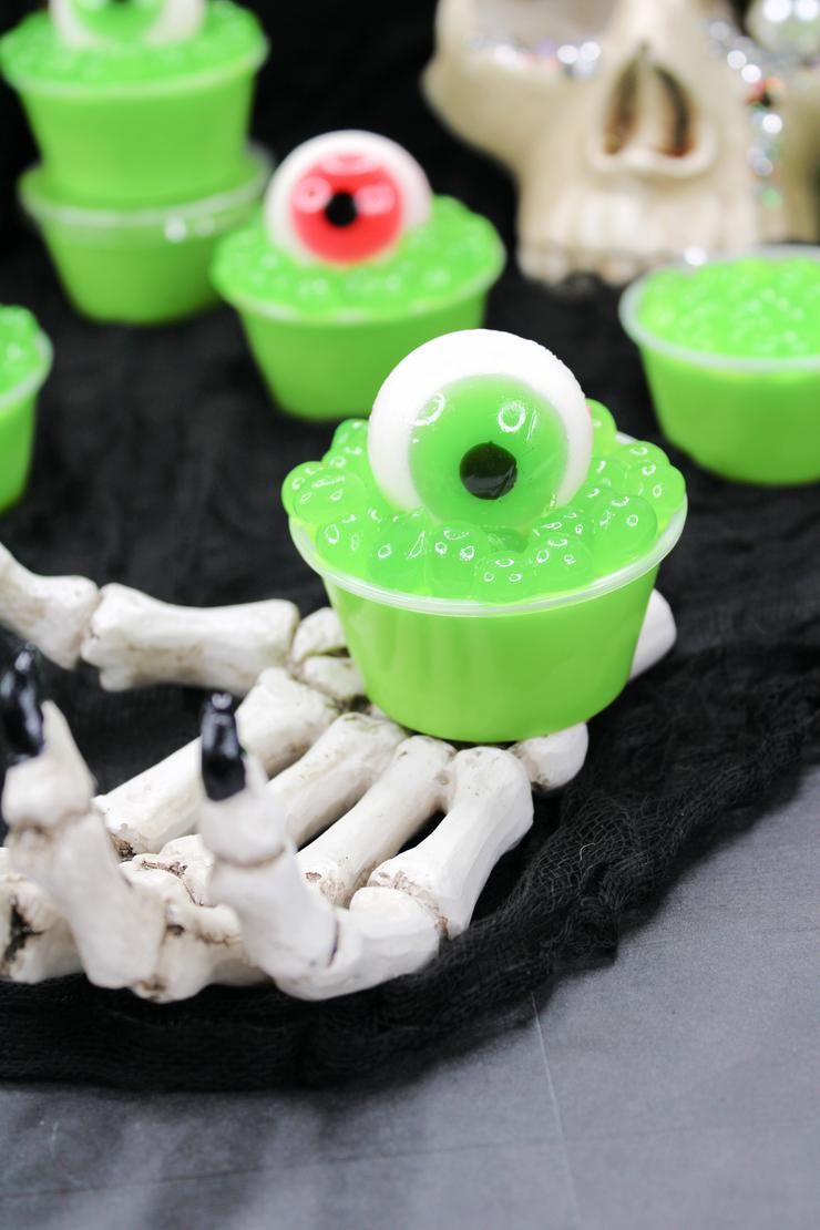 Eyeball Slime Jello Shots! How To Make Jello Shots – EASY & BEST Halloween Recipe
