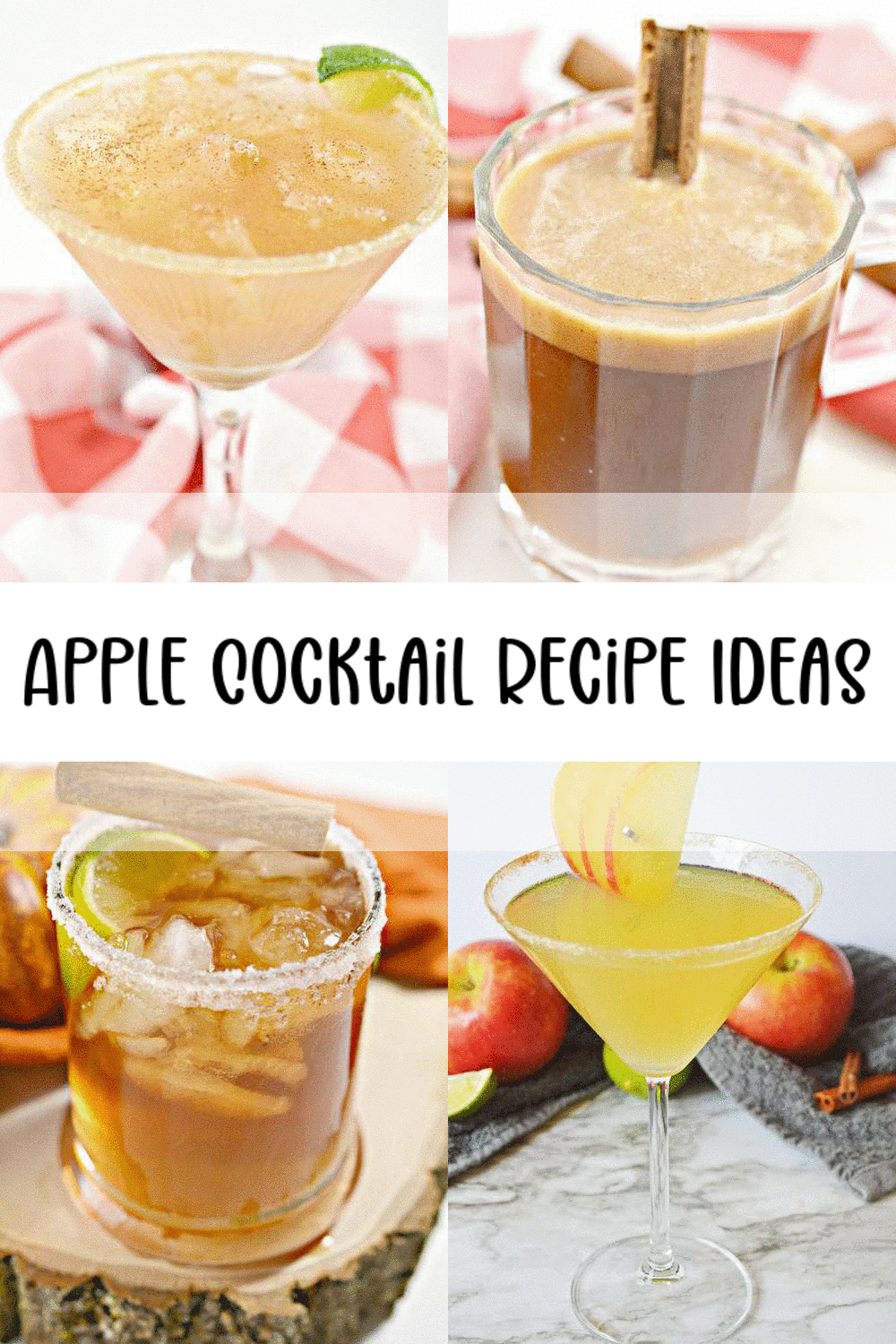 8 Apple Cocktail Recipes - Best Apple Mixed Drinks Ideas