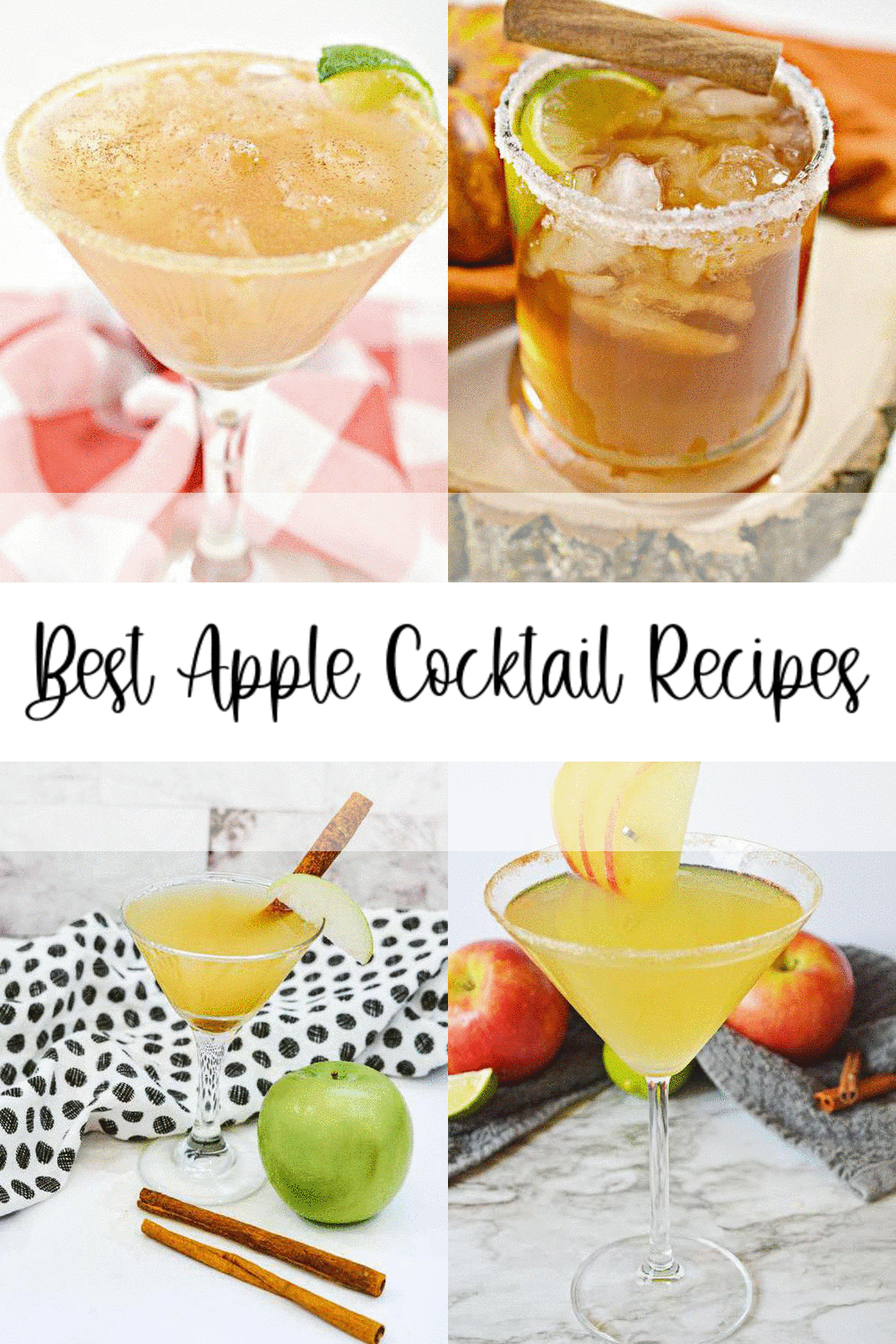 8 Apple Cocktail Recipes - Best Apple Mixed Drinks Ideas