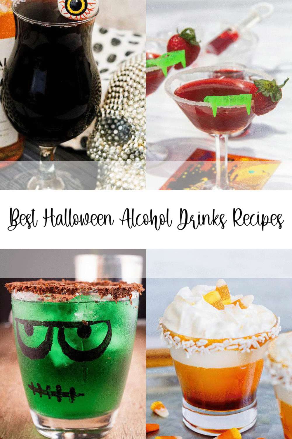 7 Halloween Alcohol Drinks Recipes - Best Halloween Alcohol Drinks Ideas