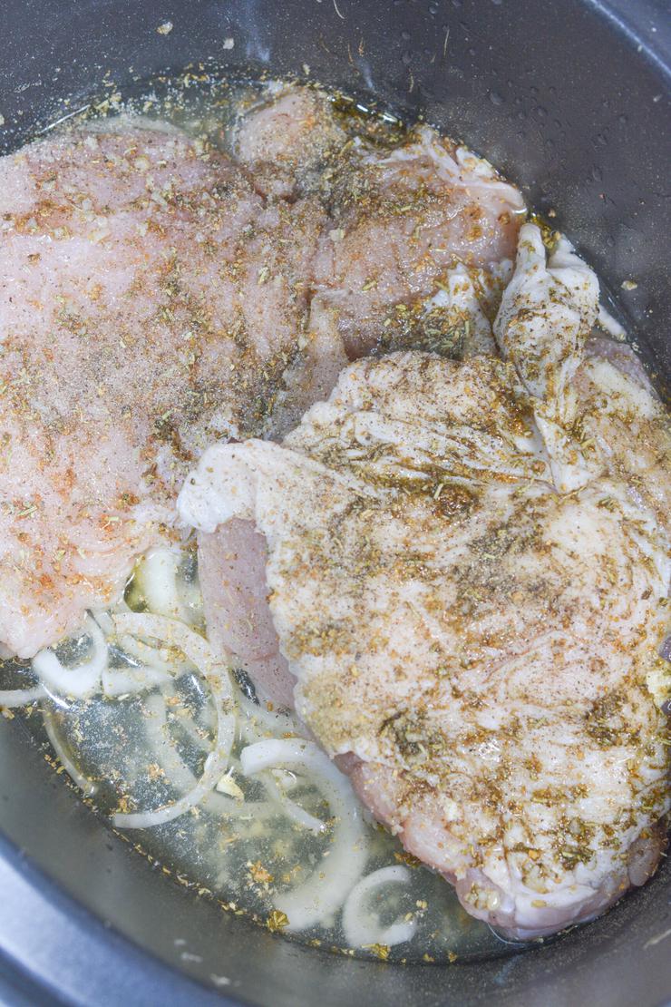 Keto Slow Cooker Herbed Turkey Breast