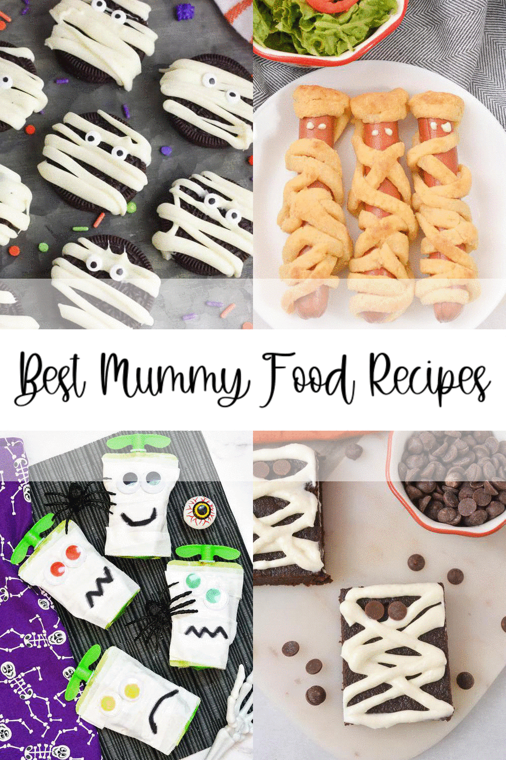 8 Mummy Food Recipes - Best Mummy Food Ideas - Halloween Food